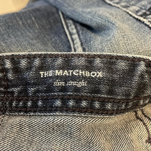 AG Adriano Goldschmied The Matchboc Slim Straight Lowrise Jeans Size 30 - Picture 10 of 10